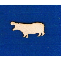 Hipopotam   3,5x2cm ( seria: safari )